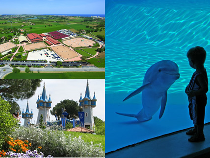 Riviera Horse, Riviera Golf, Acquario di Cattolica, Oltremare, sono alcune delle attrazioni della zona